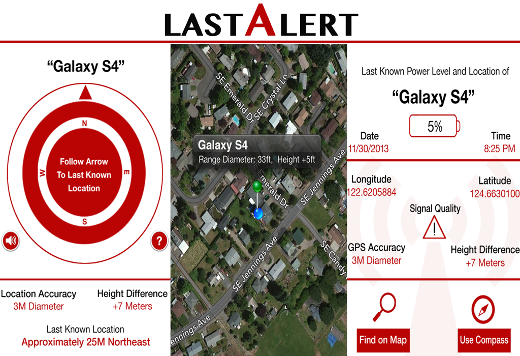 Last Alert Pro Find Your Phone